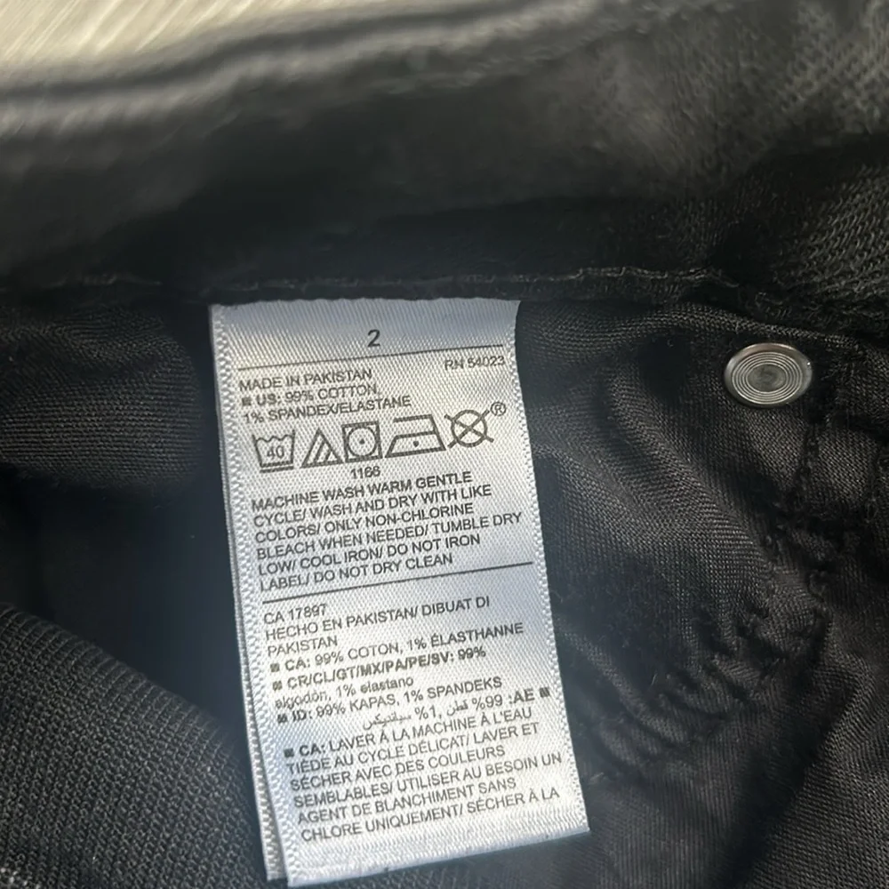 Old Navy Midi Black Denim Skirt
